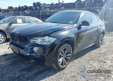2016 BMW X6 Sdrive35I z USA, uszkodzony, nr VIN 5UXKU0C54G0F92390